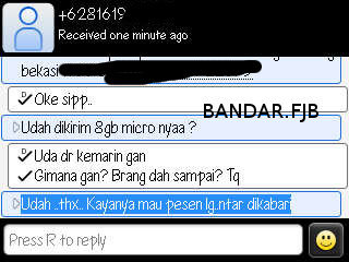 Testimonial untuk Bandar.FJB