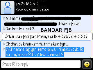 Testimonial untuk Bandar.FJB