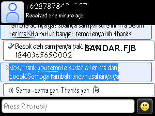 Testimonial untuk Bandar.FJB
