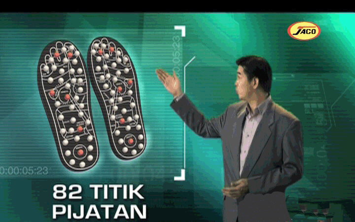 Model Terbaru Sandal Refleksi