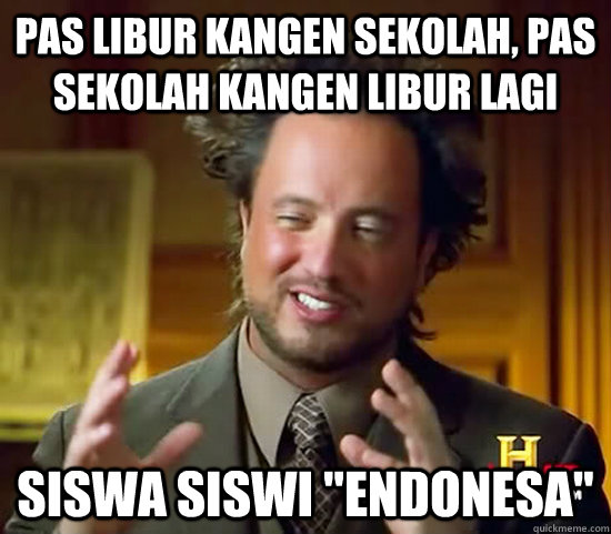 Fase - fase yang Pasti Agan Alami Saat Sekolah
