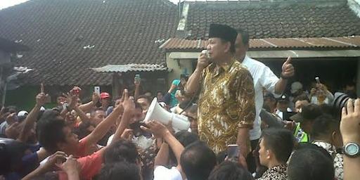 Prabowo ajak warga Solo coblos No 1 agar tak dipimpin maling