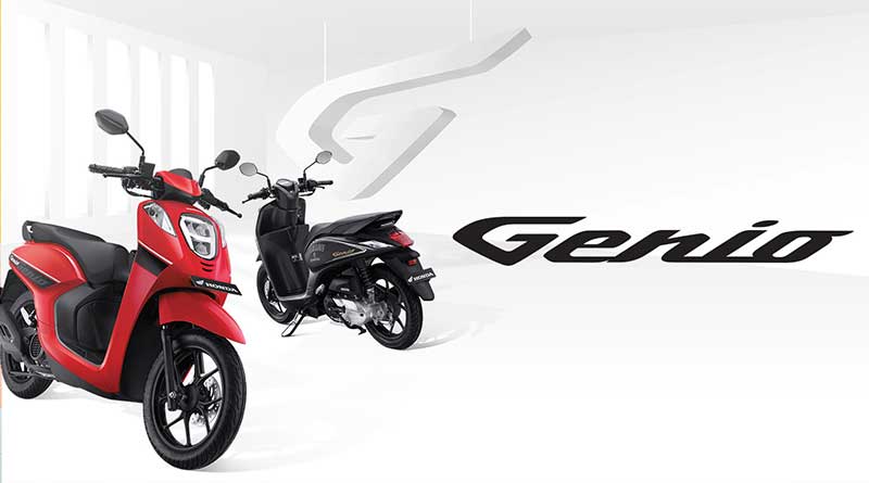 Honda Genio Memiliki 11 Varian Warna, Harga 17 Jutaan