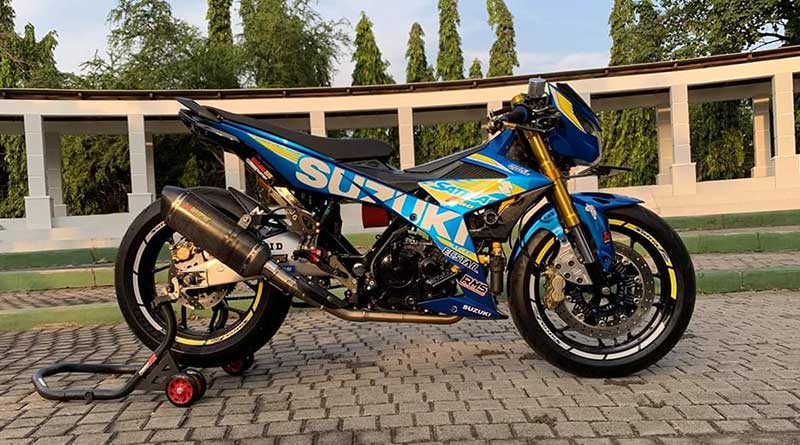 suzuki-satria-racing-look-ala-motogp-rombak-total-tampang-maksimal