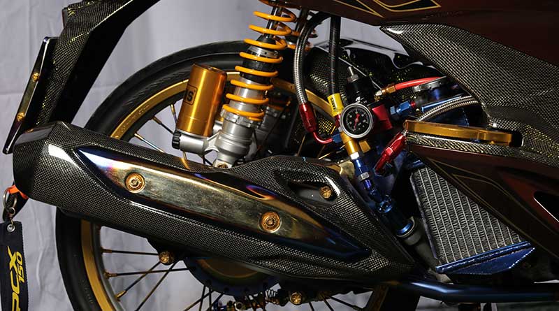 Honda PCX Thailook Matic, Kesan Racing Tetap Melekat