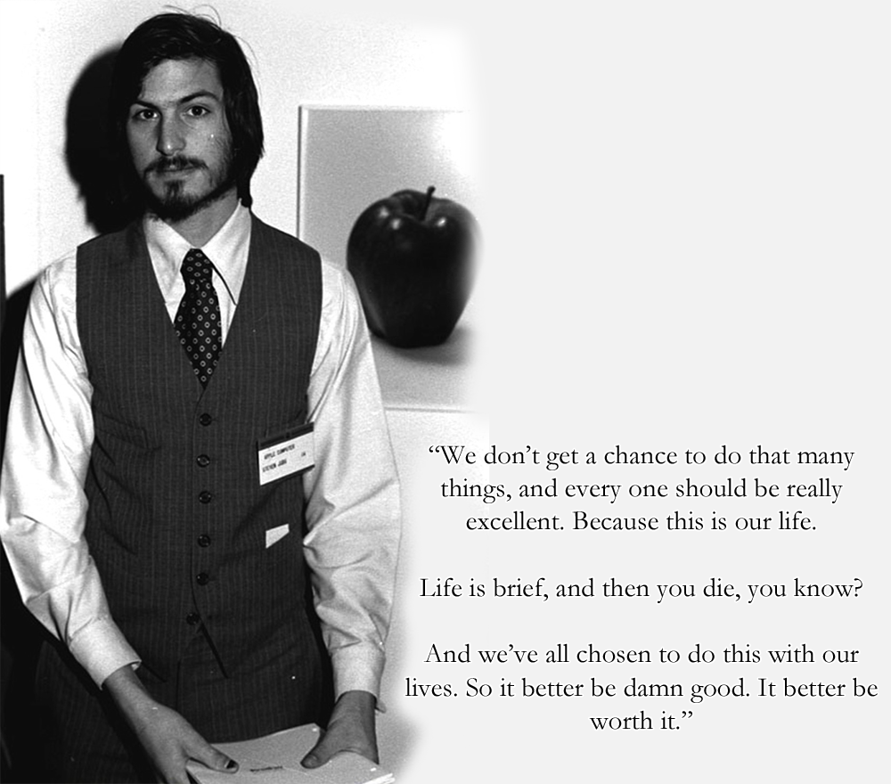 &#91;12+1&#93; Gambar Kalimat Motivasi Dari Steve Jobs