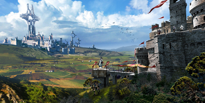 Unsung Story: Tale of the Guardians - designed by Yasumi Matsuno