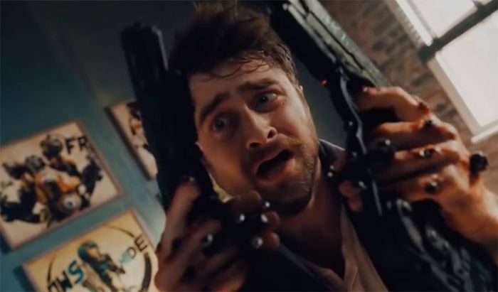 Baru liat film ini guys Guns Akimbo (2020) komen dunk !!