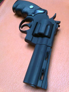 Wts jual korek api gas bara bentuk hand gun infinity