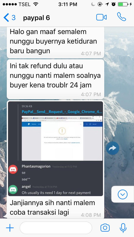 Surat Terbuka Dyan Van Hendyta - Paypal $550