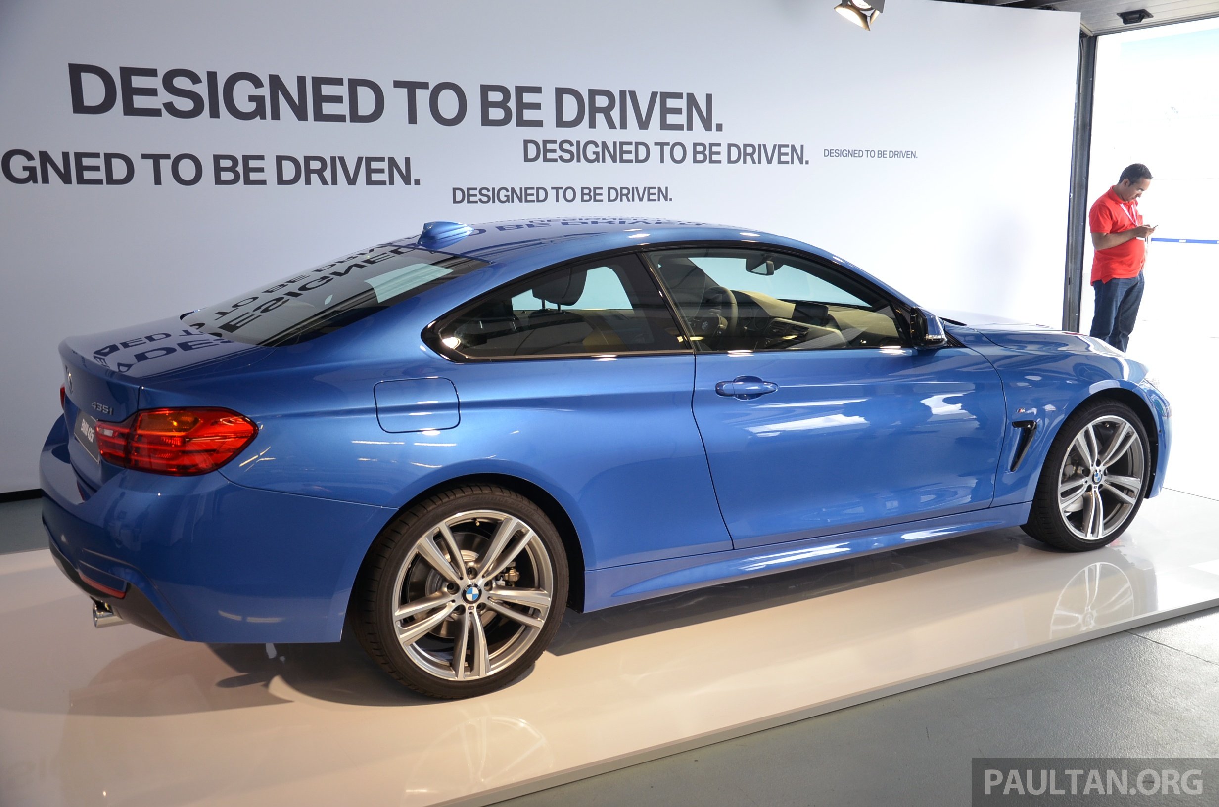 BMW 435I Estoril Blue