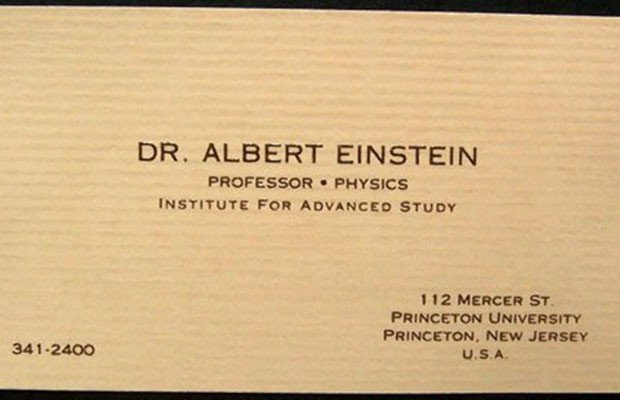 KARTU NAMA ORANG - ORANG HEBAT (BILL GATE, MARK, STEVE JOB, EINSTEIN)
