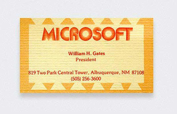 KARTU NAMA ORANG - ORANG HEBAT (BILL GATE, MARK, STEVE JOB, EINSTEIN)
