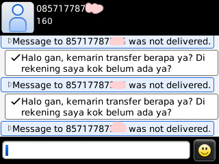 Keluhan dengan SMS Smartfren