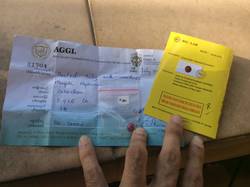 WTS Ruby Natural (loose) + Memo BIG, Mogok (ada memo dr sana jg)...jual cepet aja