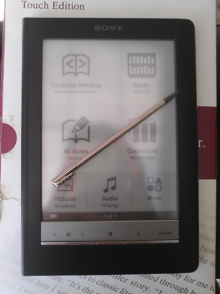 eBook reader Sony PRS600 - Surabaya