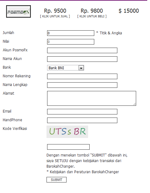 &#91;PosmoFx.com&#93; Fast Withdrawal | Depo dan WD Bank Lokal BCA/Mandiri| Rebate 1.5 Pips