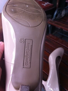 Preloved Nude Pumps & Ethnic semi-boot Heels