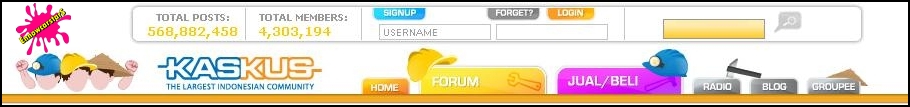 &#91;Fix&#93; Tampilan Header Kaskus Sepanjang Tahun 2012