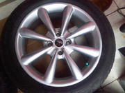jual Velg Compomotive Oem Sirion R.16+ban dunlop (85%)