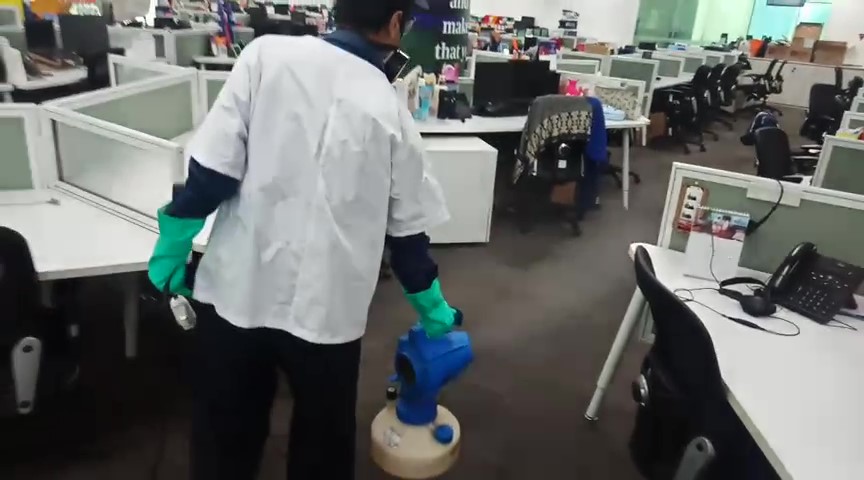 Disinfeksi Lingkungan Kerja, Untuk Cegah Penyebaran COVID-19