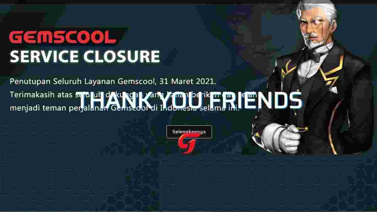 Kenapa Gemscool Mati? (Versi Pribadi)