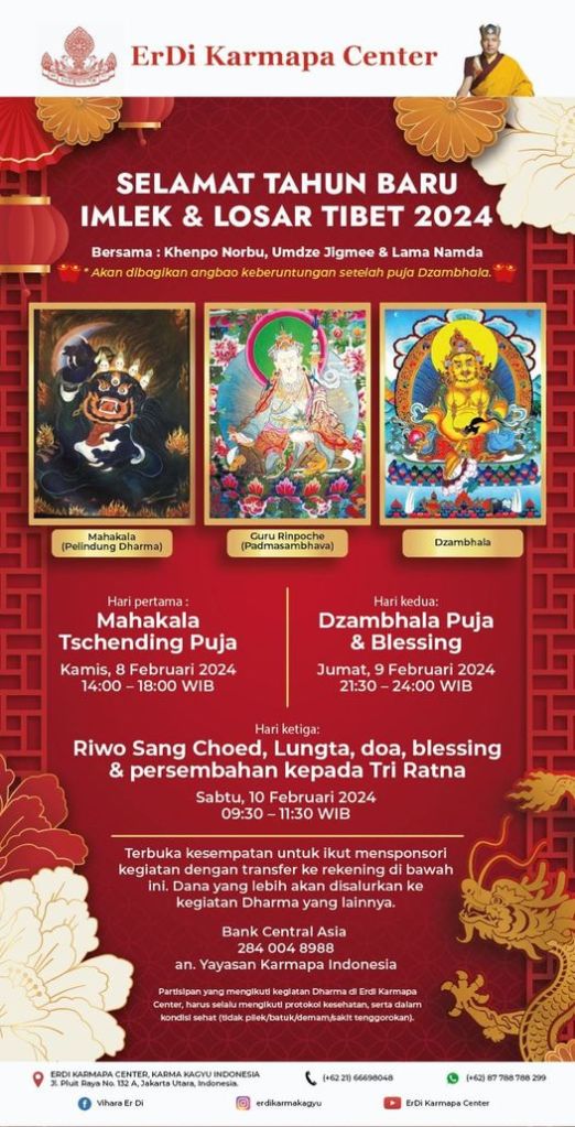 SELAMAT TAHUN BARU IMLEK & LOSAR TIBET 2024