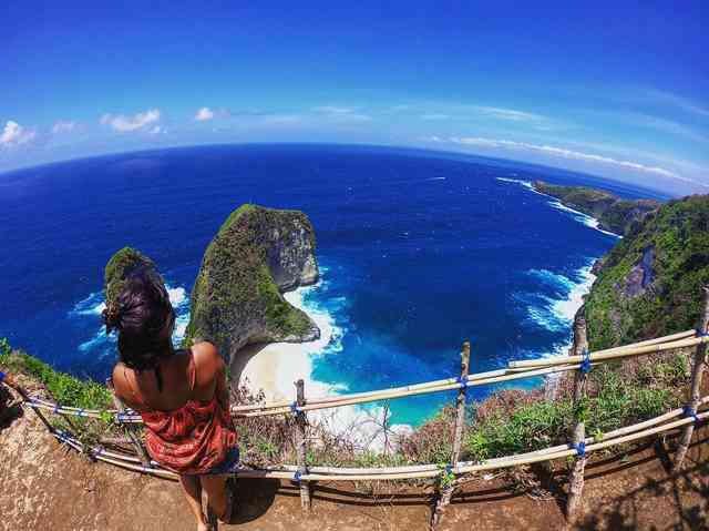 Pantai Kelingking, Pulau Nusa Penida, Bali Indonesia, Wisata Bening