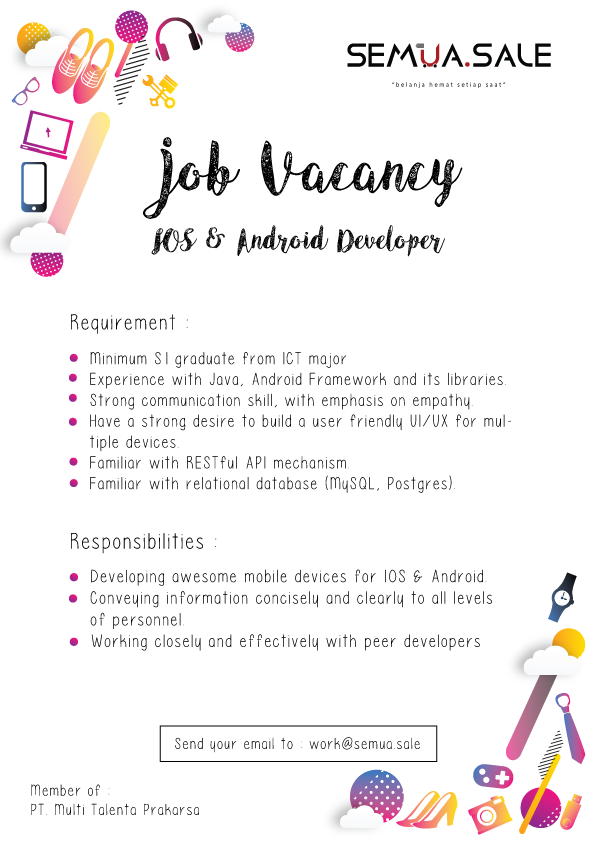 Lowongan IT - Junior AE - Finance - IOS/Android Developer