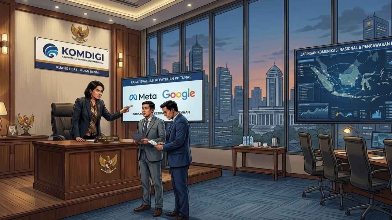 Komdigi Panggil Meta dan Google, Pengawasan Anak di Platform Digital Kian Diperketat