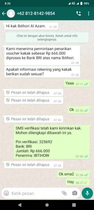 Sistem Keamanan Lazada X Lakuemas