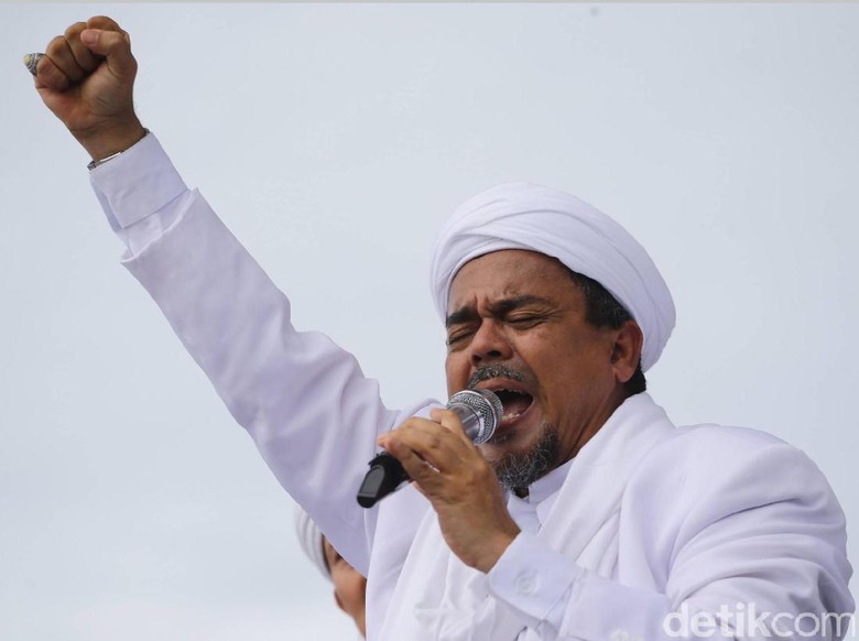 Begitu Tiba di Indonesia Habib Rizieq Langsung Ditahan?