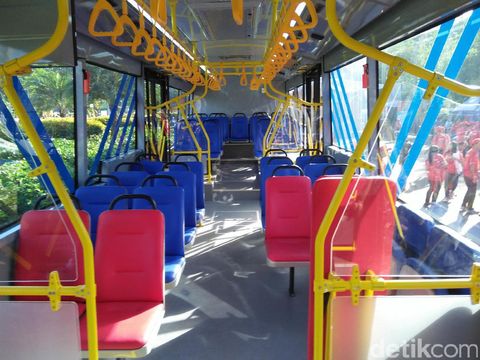 Begini Penampakan Bus Maxi TransJ yang Bisa Bawa 100 Penumpang