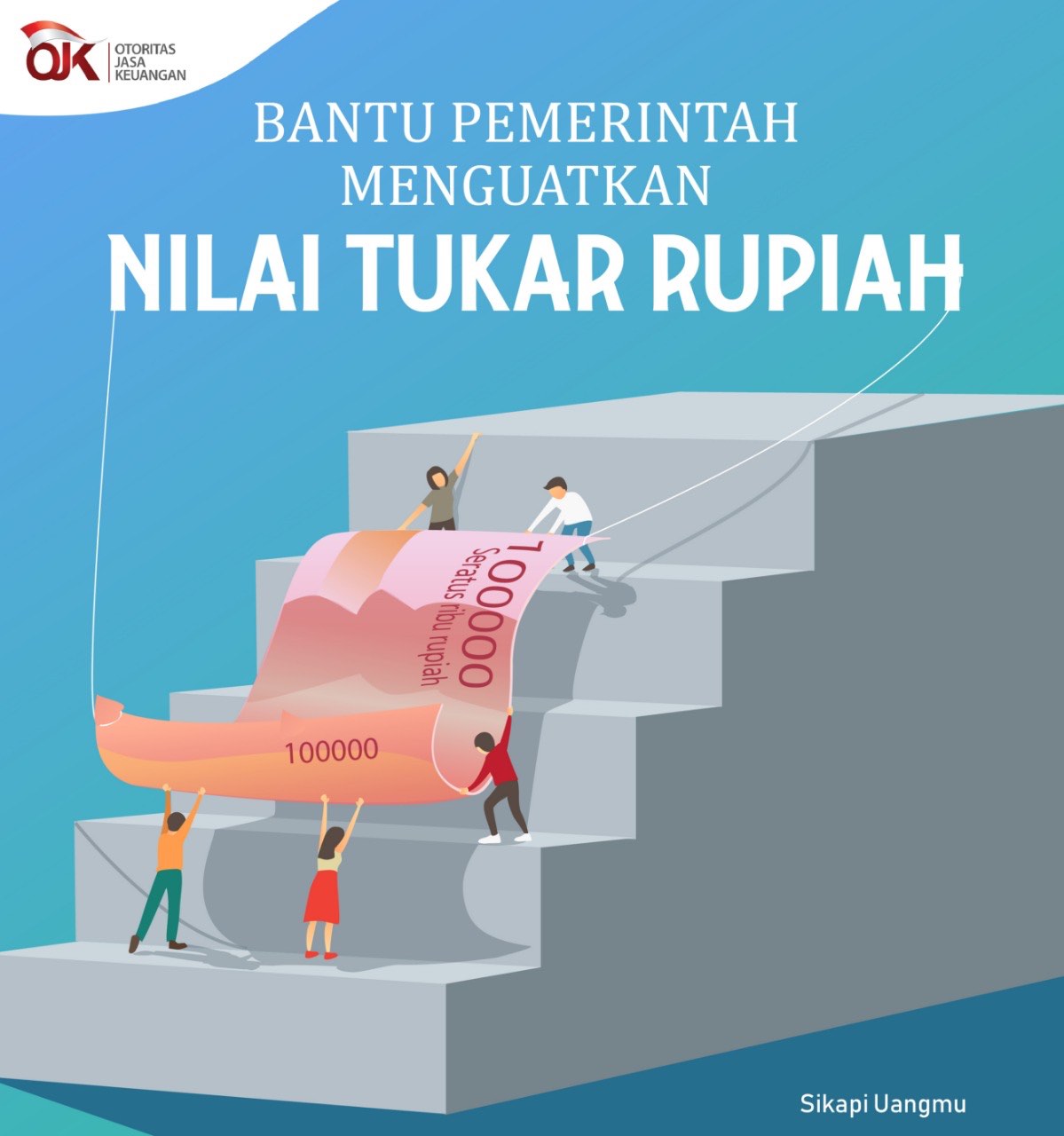 AYO BANTU PEMERINTAH MENGUATKAN NILAI TUKAR RUPIAH DENGAN CARA SEDERHANA INI!
