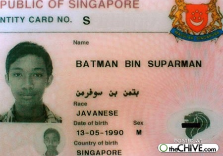KTP dan SIM Paling Aneh Sedunia : Dijamin Ente Pasti Belum Punya