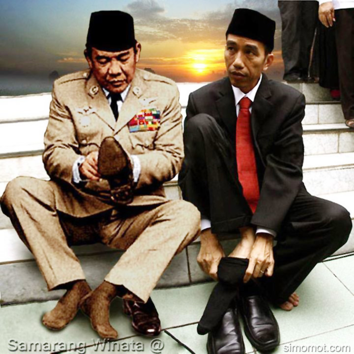 Umar bi Khattab, Soekarno udah, Yang terbaru kemiripan Jokowi dengan Jesus