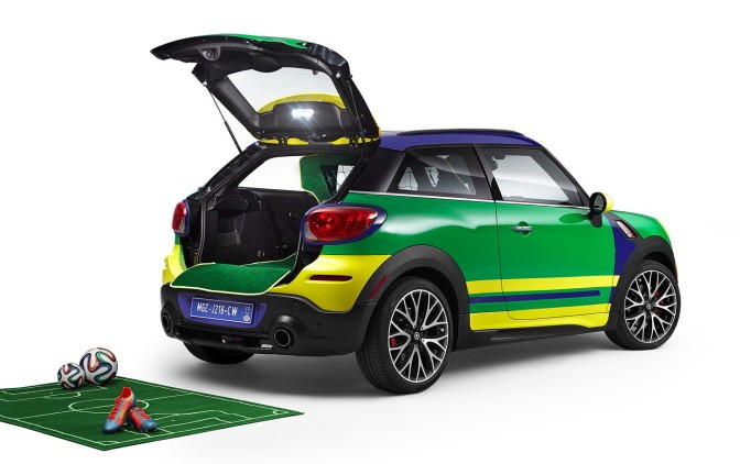 Mengintip Mobil MINI Paceman GoalCooper, Mobil Resmi Piala Dunia 2014