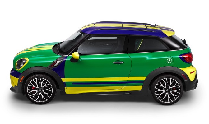 Mengintip Mobil MINI Paceman GoalCooper, Mobil Resmi Piala Dunia 2014