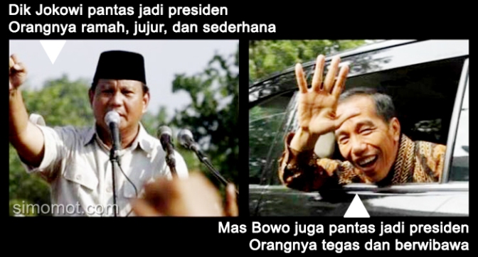 &#91;PICT&#93;Tak Ada Lagi Black Campaign Jokowi vs Prabowo – Gambar Lucu dan Impian