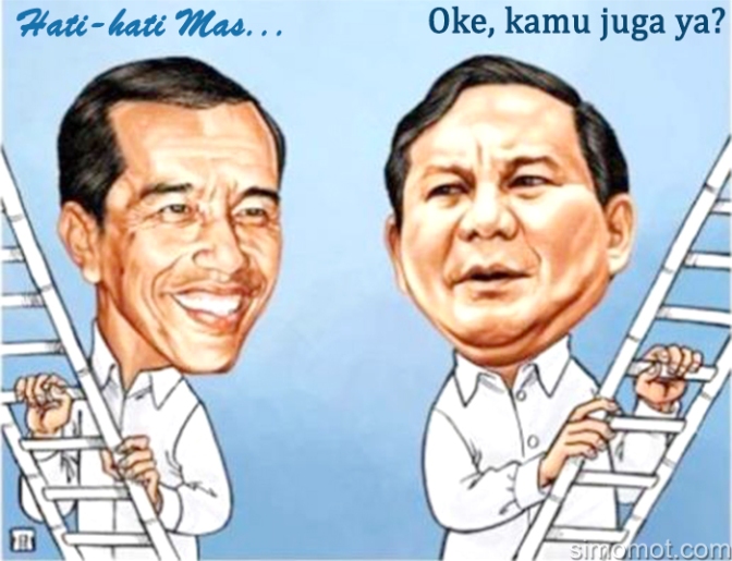 Tak Ada Lagi Black Campaign Jokowi vs Prabowo Gambar 