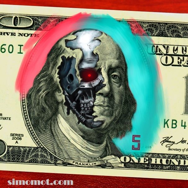 &#91;KOCAK&#93; gambar pahlawan di uang dolar AS dicoreti jadi superhero dan monster