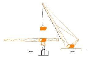 CARA MENDIRIKAN TOWER CRANE 