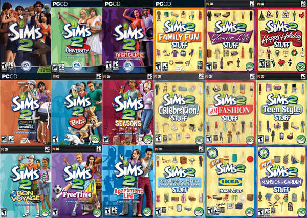 Jual The Sims 1,2,3, Stories + Full Expansion + Patch Terlengkap
