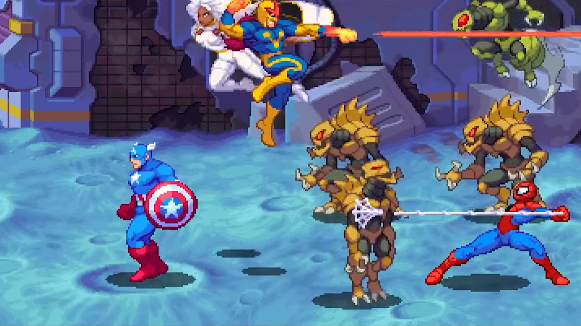 [ULASAN] Marvel Cosmic Invasion, Beat &rsquo;Em Up Superhero Rasa Arcade 90-an