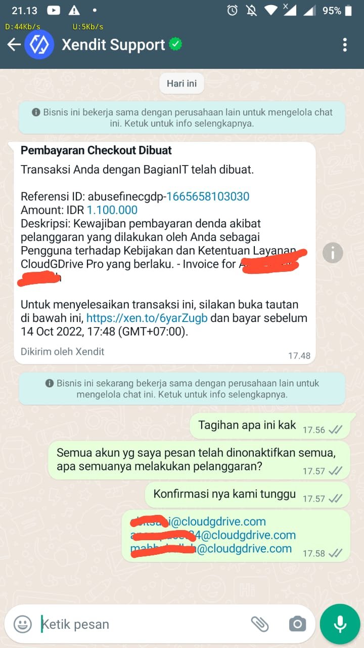 Penyimpanan CloudGDrive terindikasi pemerasan skala besar yang dilakukan Google