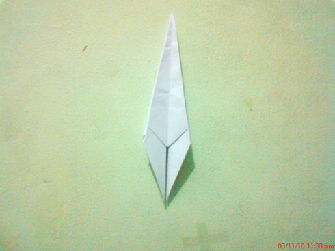 nih gan buat Origami Burung (Origami Crane) ngga nyesel liat gan