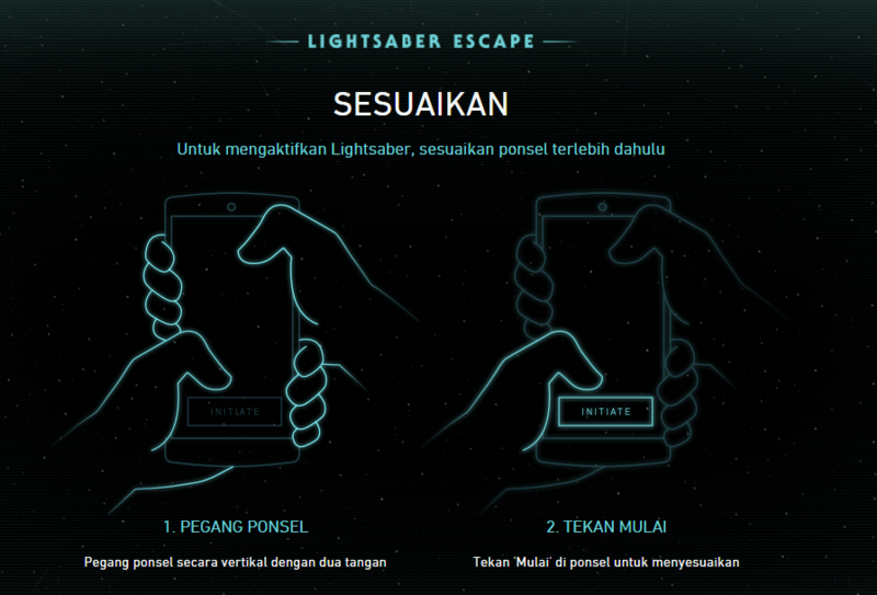 Games Bermain Jedi 3D Hanya dengan Google Chrome
