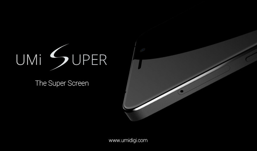 UMi Super, Smartphone Berlayar Super AMOLED dengan bodi tanpa bezel pertama dari UMi