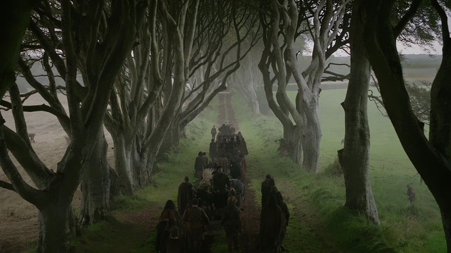 Indah dan Berhantu, Terowongan Pohon Lokasi Syuting Game of Thrones