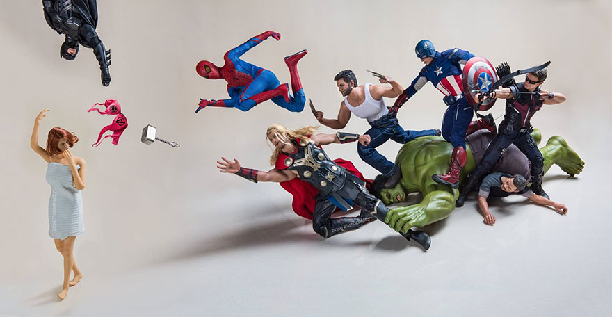 Inilah Rahasia Kehidupan Lain Para Superhero &#91;THE AVANGERs&#93;